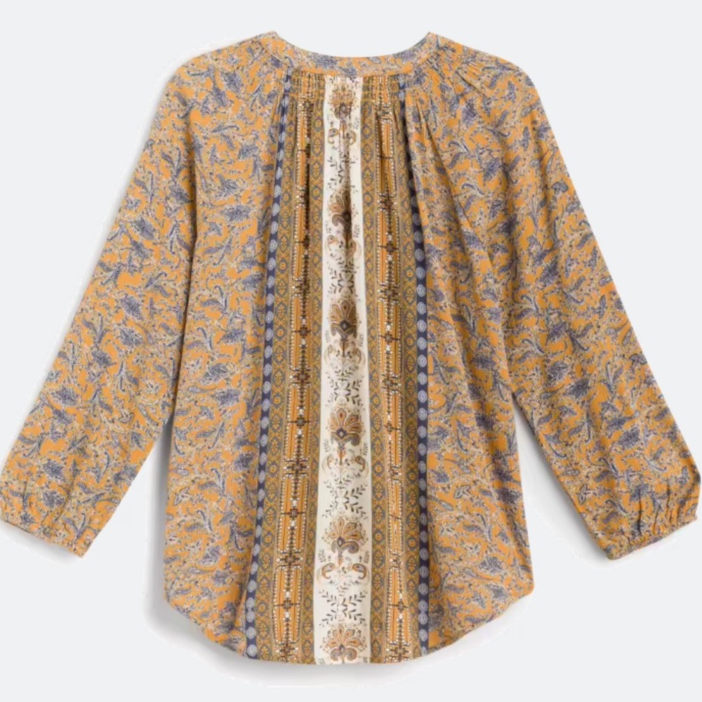 Mustard Yellow Tassel Detail Top - Picture 6 of 16